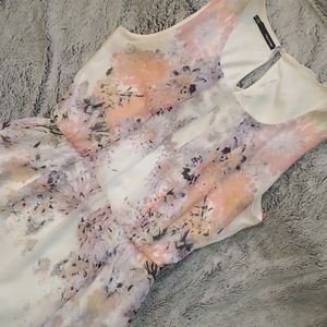 Flowy Floral Print Dress